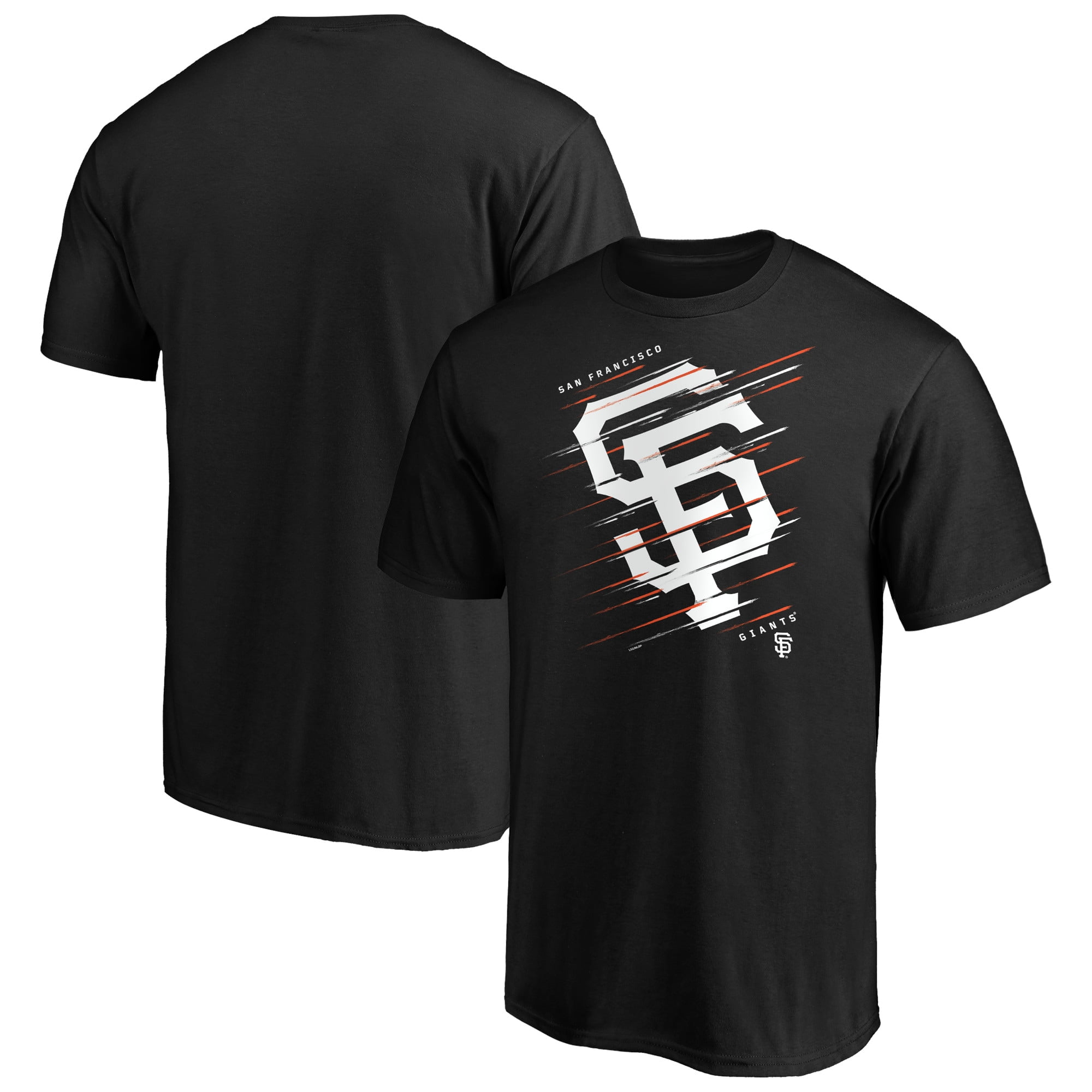 Men's Fanatics Branded Black San Francisco Giants Team Streak T