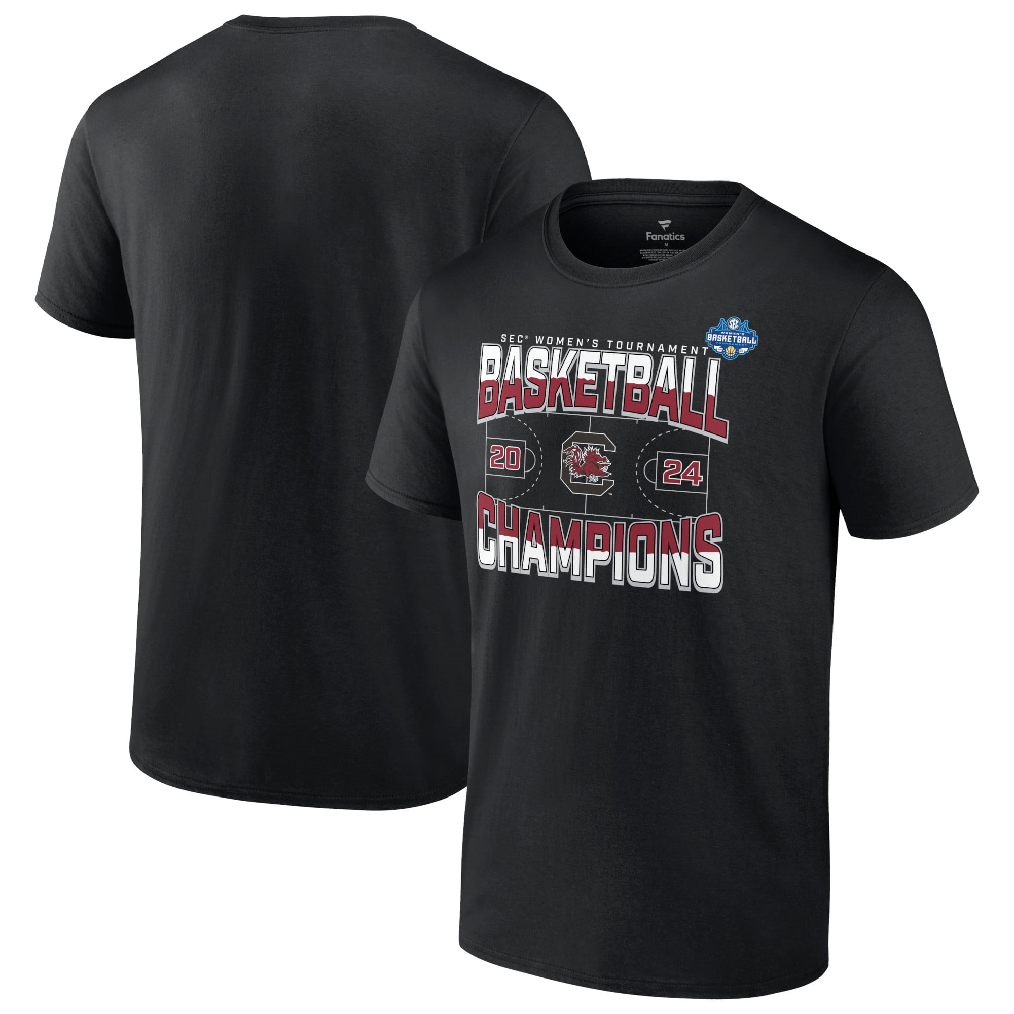 Men's Fanatics Branded Black South Carolina Gamecocks 2024 SEC Women's
