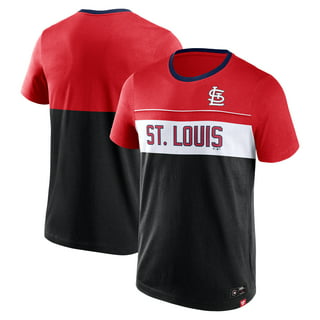 st louis cardinals 3/4 sleeve t-shirt mens