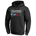 thumbnail image 1 of Men's Black Talladega Superspeedway ISC Track Pullover Hoodie, 1 of 3