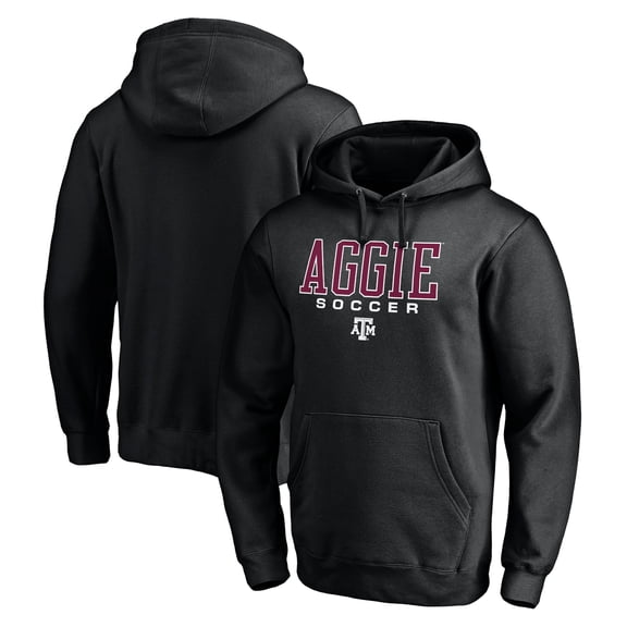 Men's Black Texas A&M Aggies Team Unity Soccer Pullover Hoodie