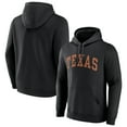 Men's Fanatics Branded Black Texas Longhorns Basic Arch Pullover Hoodie