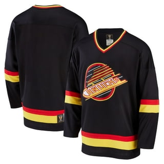 Vancouver Canucks Black History Month warmup jersey, designed by