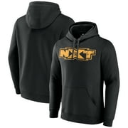 Men's Fanatics Branded Black WWE NXT Old School Logo Pullover Hoodie