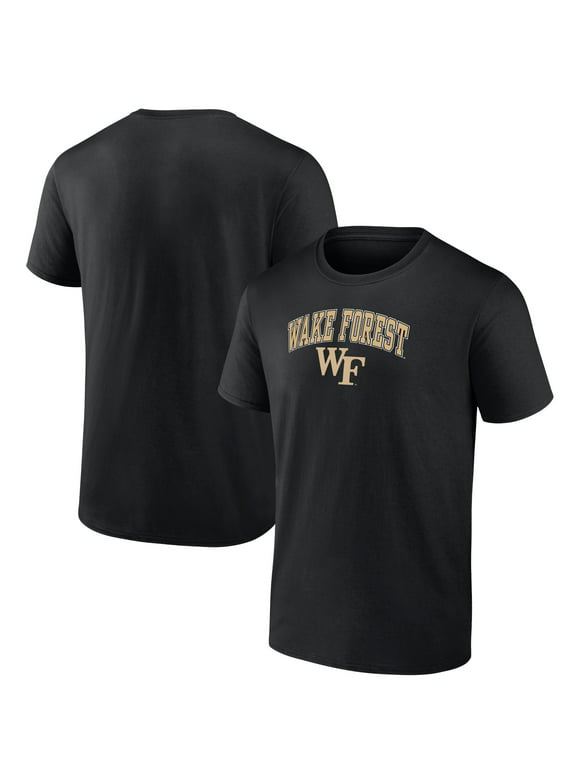 Men's Fanatics Branded Black Wake Forest Demon Deacons Campus T-Shirt
