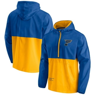 St Louis Blues Women XL Full Zip Hooded Track Jacket with
