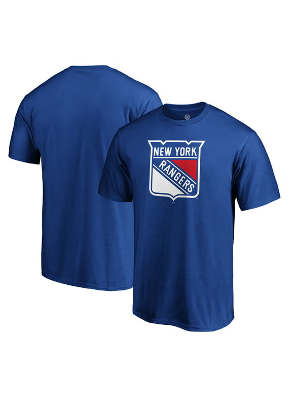 Men's Fanatics Branded  Blue New York Rangers Primary Logo T-Shirt