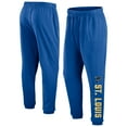 thumbnail image 1 of Men's Fanatics Blue St. Louis Blues Chop Block Fleece Sweatpants, 1 of 3