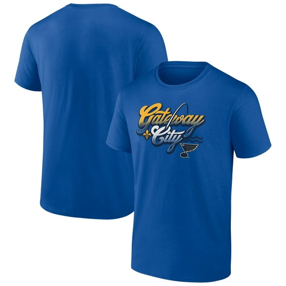 Men's Blue St. Louis Blues Ice Cluster T-Shirt