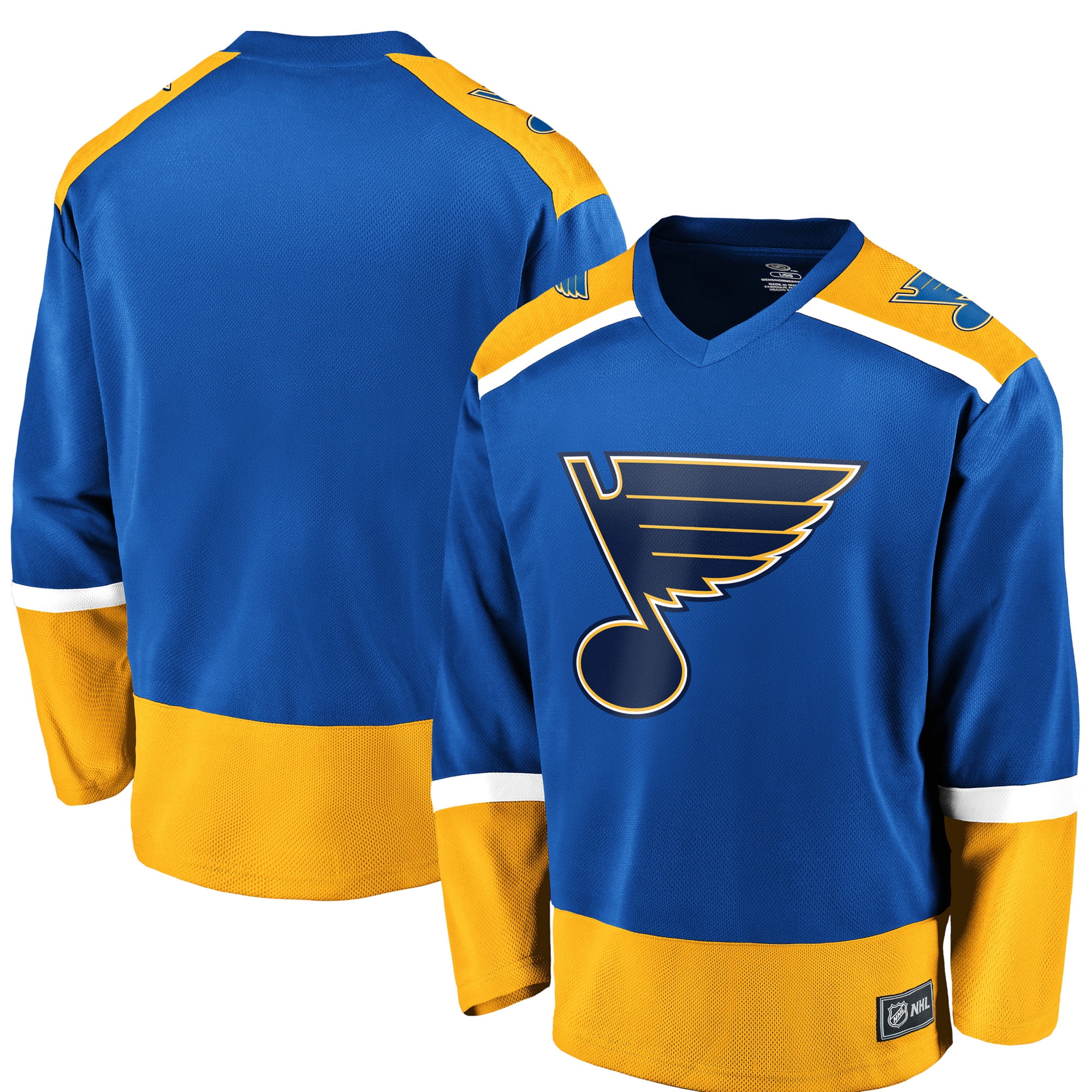 Men s Fanatics Branded Blue St. Louis Blues Team Jersey Walmart