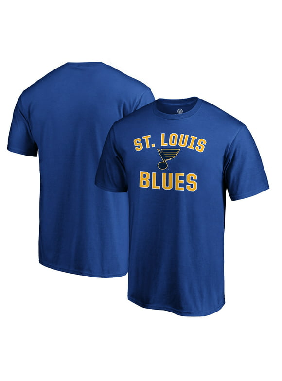 Men's Fanatics Branded Blue St. Louis Blues Team Victory Arch T-Shirt