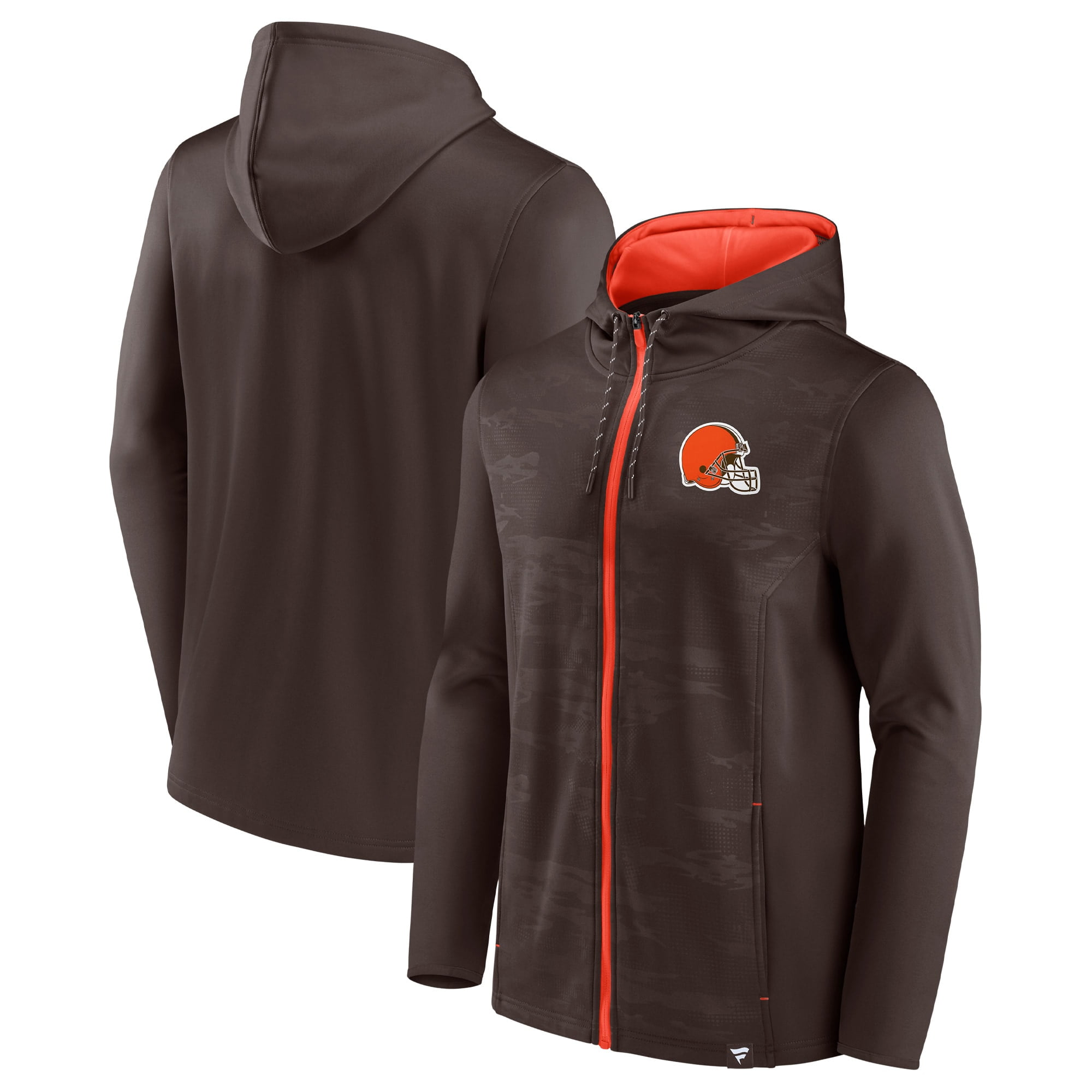 Cleveland browns men's sales zip up hoodie
