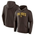 thumbnail image 1 of Men's Brown San Diego Padres Series Sweep Pullover Hoodie, 1 of 3