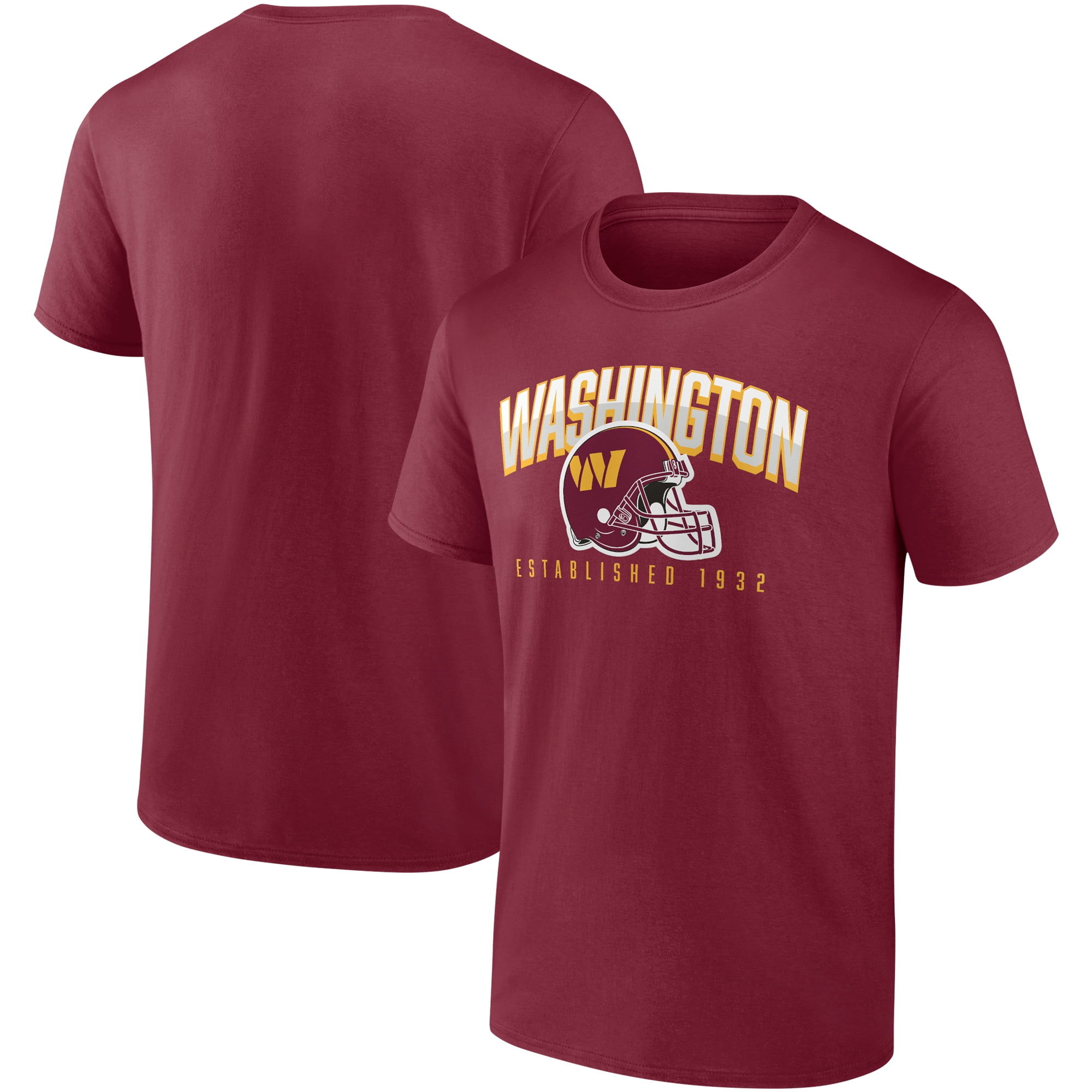 Men's Fanatics Branded Burgundy Washington Commanders TShirt
