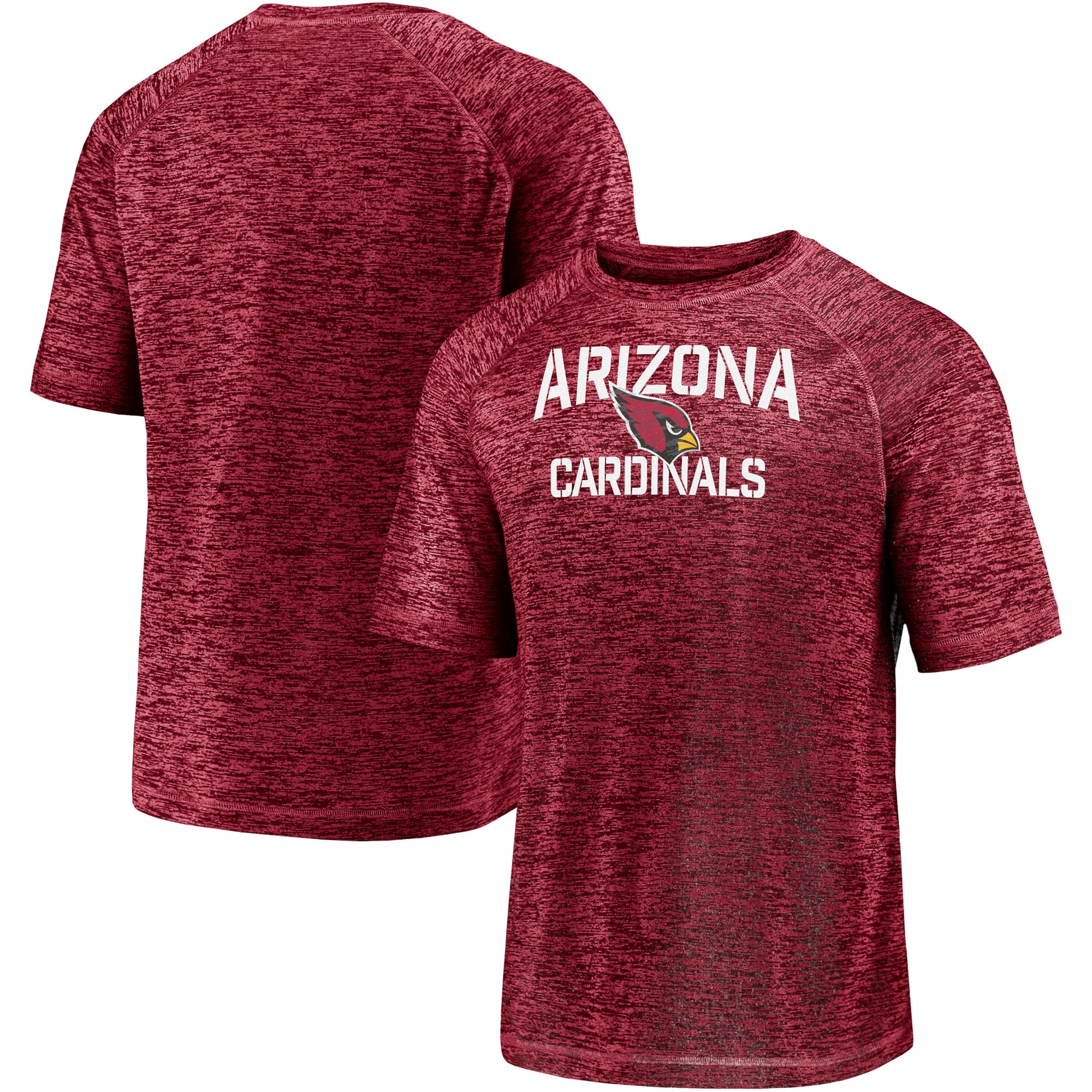 Men's Fanatics Cardinal Arizona Cardinals Nimble Feet Striated Space
