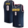 thumbnail image 1 of Men's Fanatics Christian Braun Navy Denver Nuggets 2022 NBA Draft First Round Pick Fast Break Replica Player Jersey -, 1 of 3