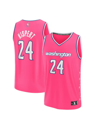 Men's Fanatics Branded Deni Avdija Pink Washington Wizards 2022/23 Fastbreak Jersey - City Edition