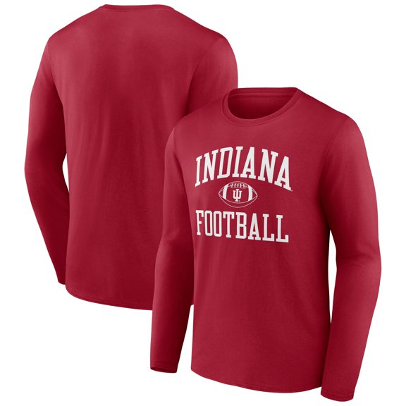 Men's Cardinal Indiana Hoosiers Neutral Zone Team Long Sleeve T-Shirt