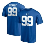 Men's Fanatics Branded DeForest Buckner Royal Indianapolis Colts Athletic Coordinator T-Shirt