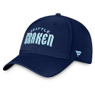 Men's Seattle Kraken Fanatics Branded Light Blue/White Authentic Pro Rink  Trucker Snapback Hat