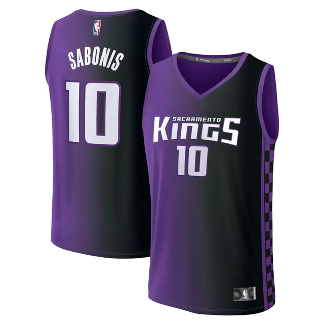 Men's Fanatics Branded Domantas Sabonis Purple Sacramento Kings 2023/24 ...