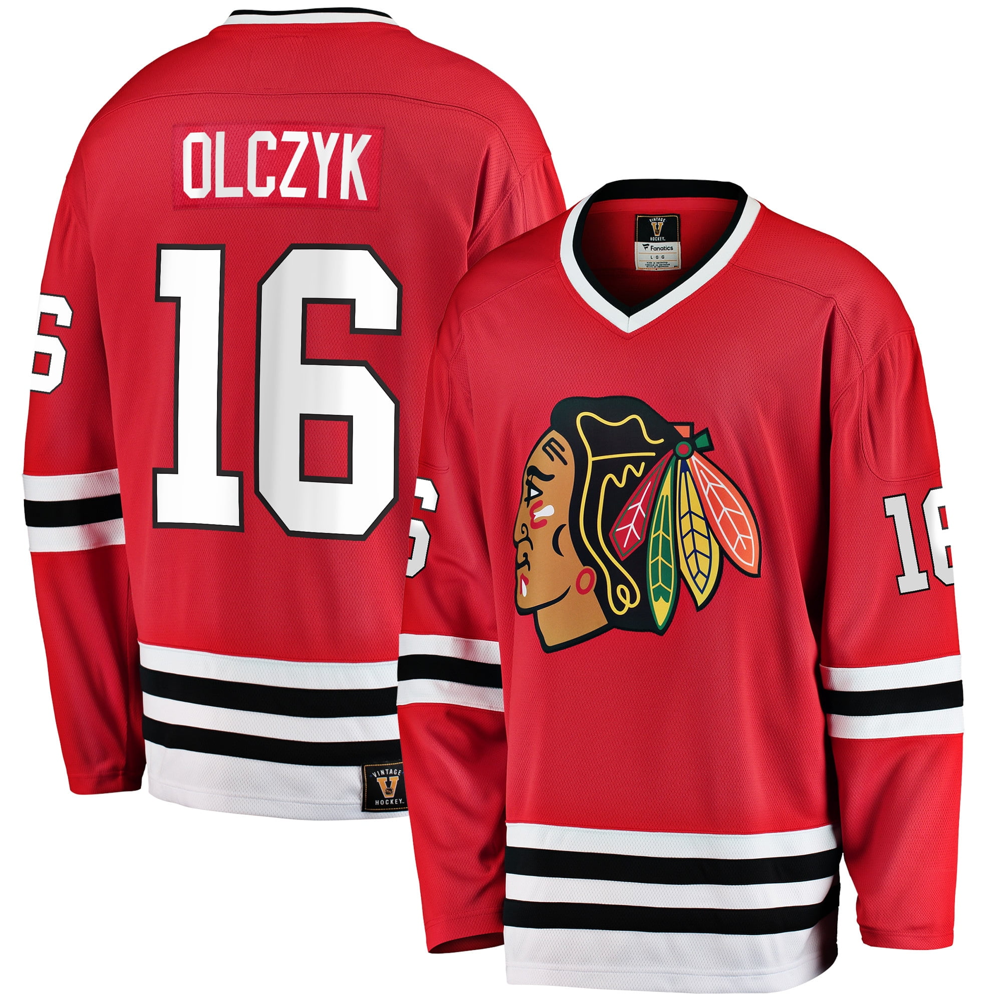 Fanatics Branded NHL Women's Chicago Blackhawks Fashion Red V-Neck T-Shirt, XL