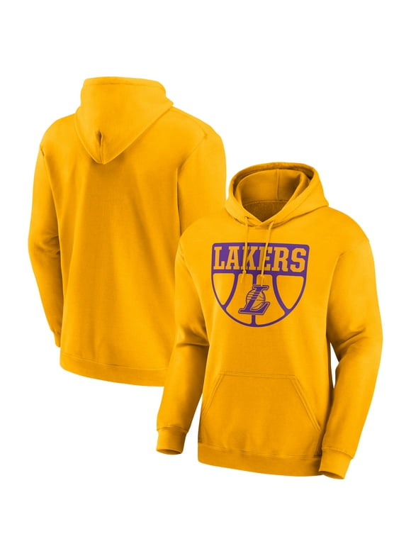 Men's Fanatics Branded Gold Los Angeles Lakers Sudden Switch Pullover Hoodie
