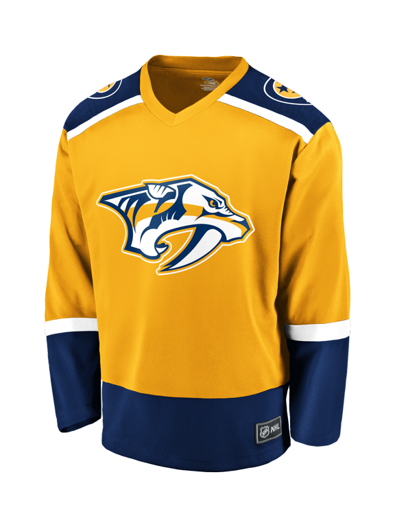 NHL Nashville Predators Men's Yellow Jersey