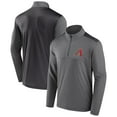 thumbnail image 1 of Men's Fanatics Branded Gray Arizona Diamondbacks Big Lead Quarter-Zip Top, 1 of 3