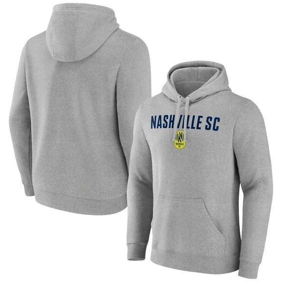 Men's Gray Nashville SC Victory Arch Pullover Hoodie
