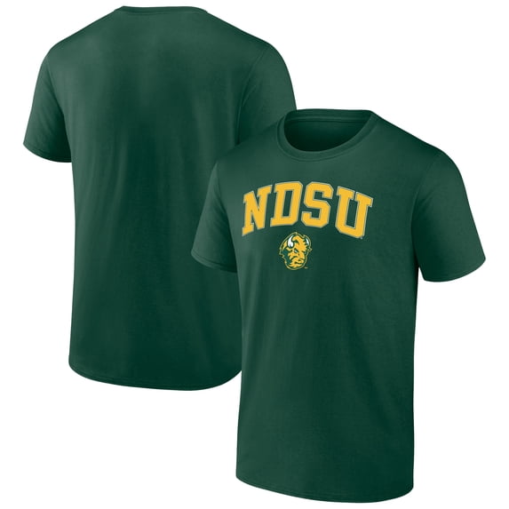 Men's Fanatics Branded Green NDSU Bison Campus T-Shirt