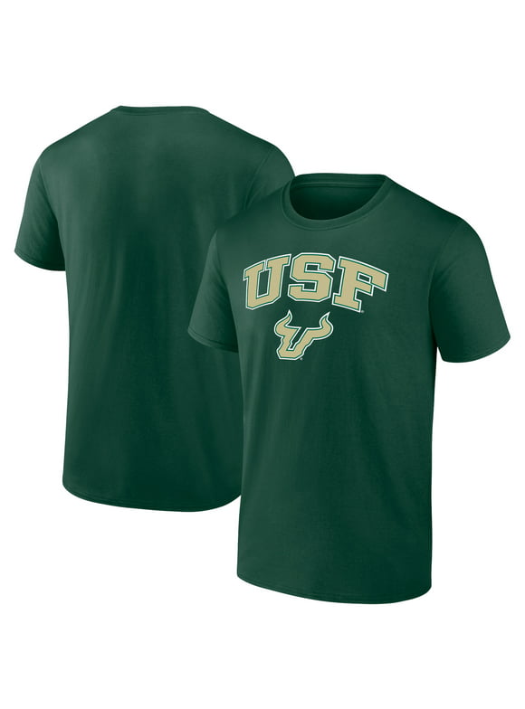 Men's Fanatics Branded Green South Florida Bulls Campus T-Shirt