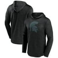 thumbnail image 1 of Men's Fanatics Branded Heather Black Michigan State Spartans Transitional Hoodie T-Shirt, 1 of 3