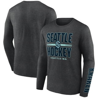 Authentic NHL Apparel Seattle Kraken Men's Vintage Logo Tri-blend Long  Sleeve Raglan Shirt - Macy's