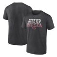 thumbnail image 1 of Men's Fanatics Heathered Charcoal Arizona Cardinals Big & Tall Rise Up Red Sea Statement T-Shirt, 1 of 3