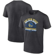Men's Fanatics Branded Heathered Charcoal Golden State Warriors 2022 NBA Finals Champions Charge T-Shirt