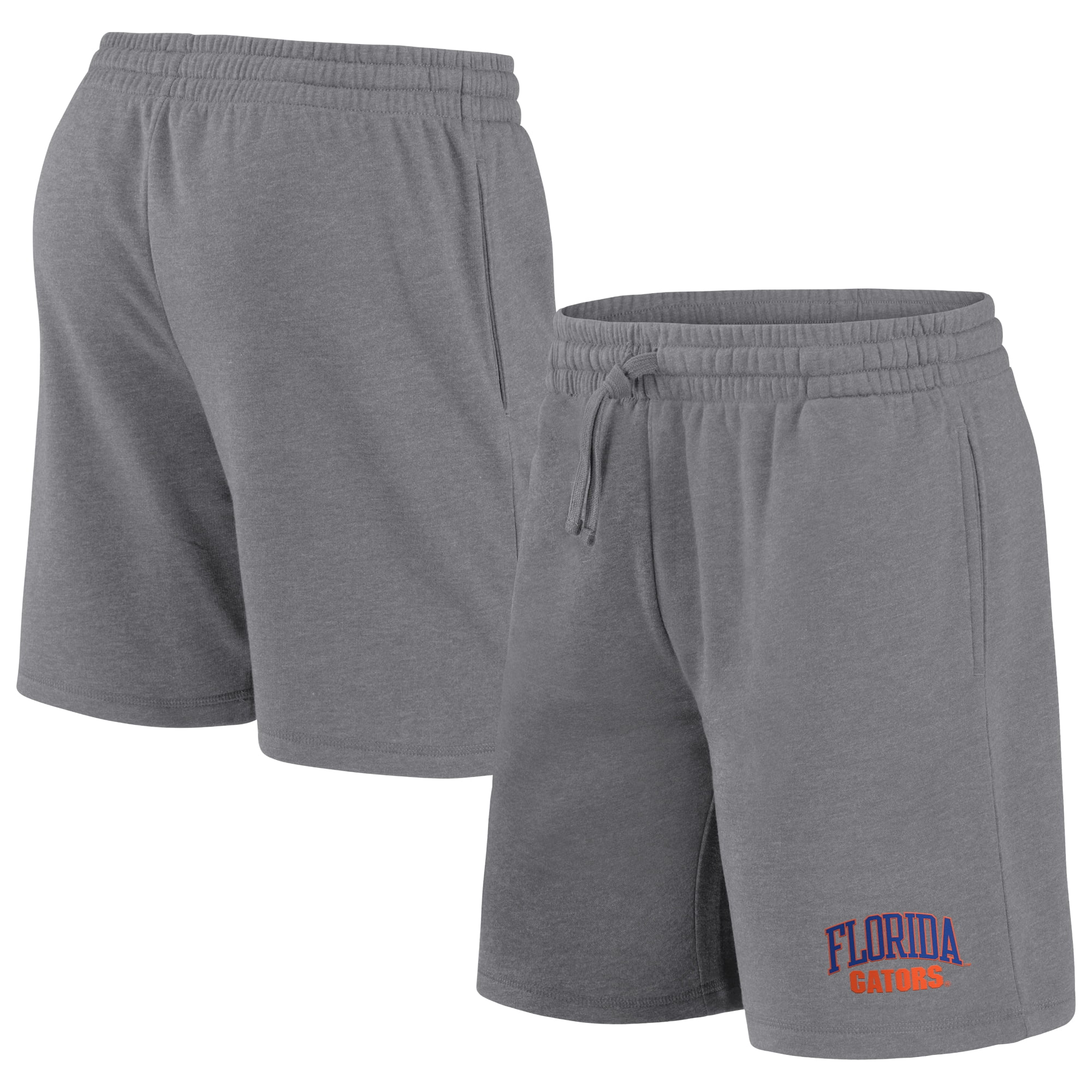 Men's Fanatics Heathered Gray Florida Gators Level Playing Field Shorts