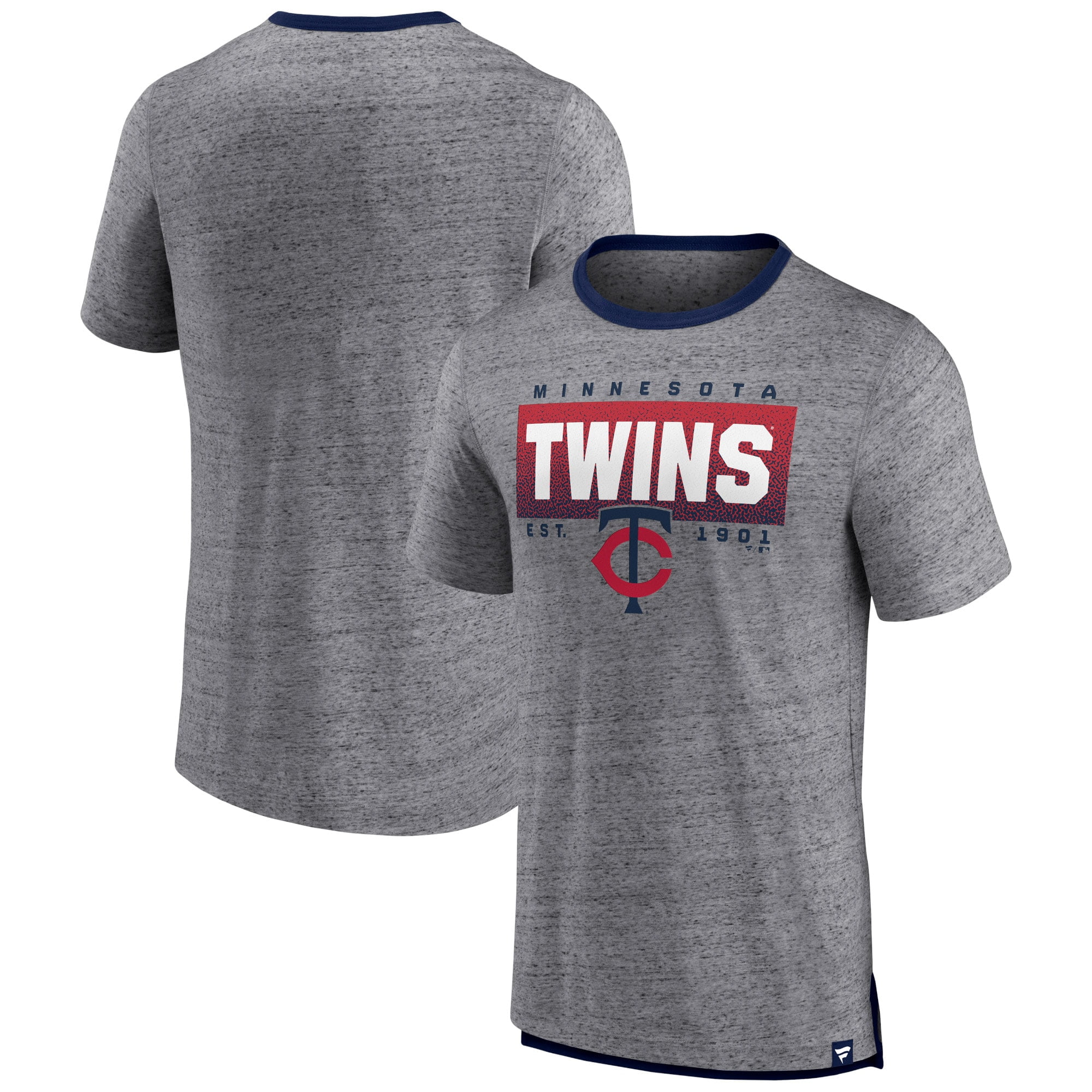 Men's Minnesota Twins Fanatics Branded Heathered Gray Official