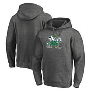Men's Fanatics Branded Heathered Gray Notre Dame Fighting Irish Primary Logo Pullover Hoodie