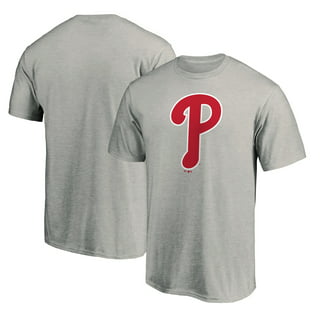Women's G-III 4Her by Carl Banks Red Philadelphia Phillies Heart V-Neck Fitted T-Shirt Size: Small