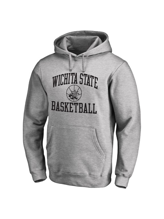 Men's Heathered Gray Wichita State Shockers In Bounds Pullover Hoodie