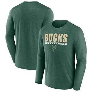 New '47 Milwaukee Bucks Shirt Mens Medium Green Long Sleeve