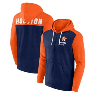 Starter Houston Astros Women's White/Navy Shutout Pullover Sweatshirt