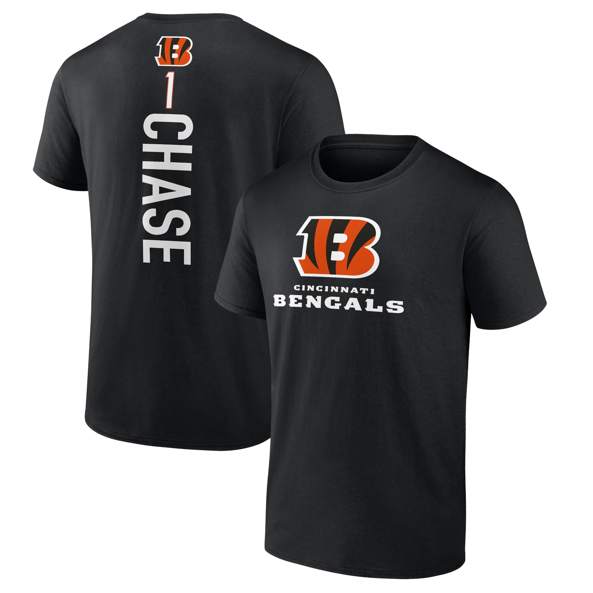 Men s Fanatics Branded Ja Marr Chase Black Cincinnati Bengals