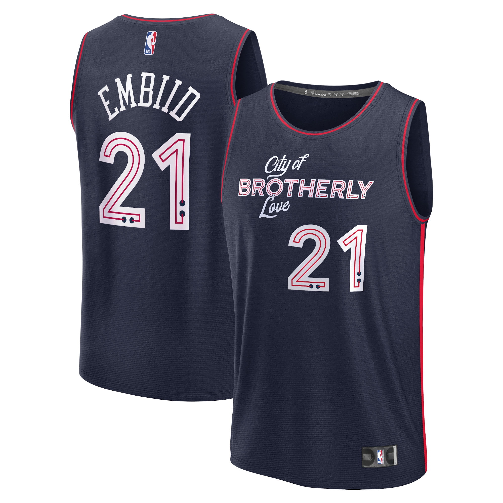 Men's Philadelphia 76ers Jimmy Butler Fanatics Branded Royal Fast Break Replica Jersey ¨C Icon Edition