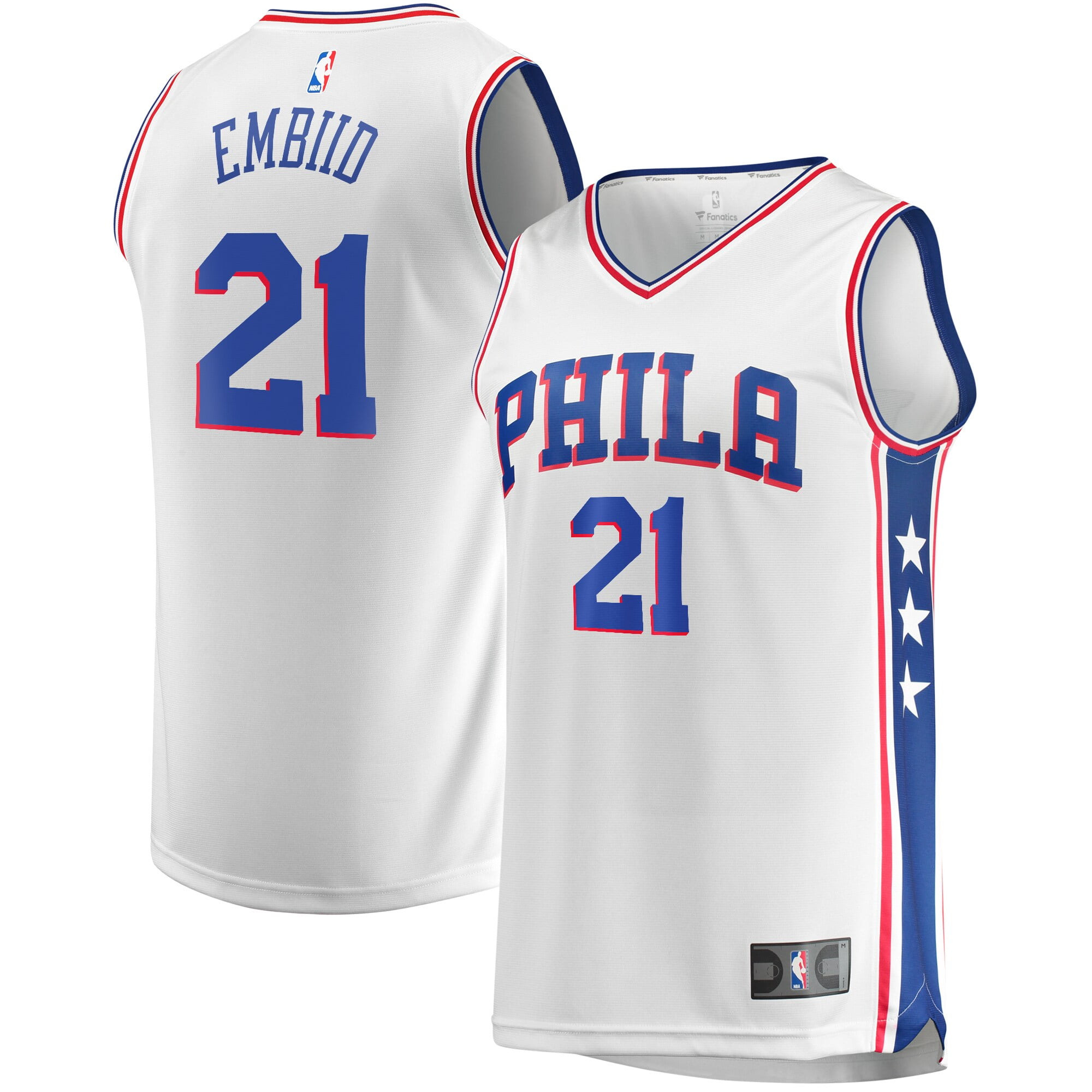 Joel embiid sales mens jersey