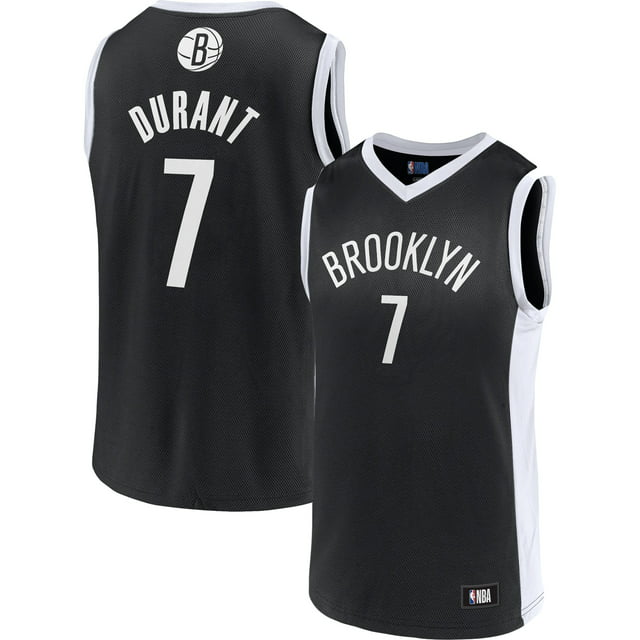 Men's Fanatics Branded Kevin Durant Black Brooklyn Nets Player Jersey