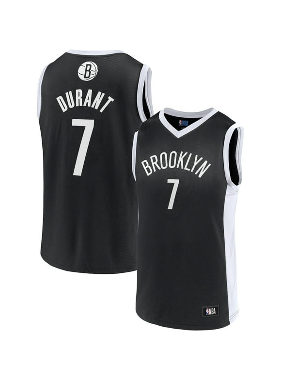 Men's Fanatics Branded Kevin Durant Black Brooklyn Nets Player Jersey