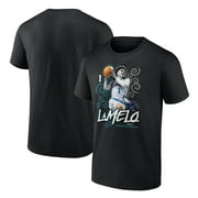 Men's Fanatics Branded LaMelo Ball Black Charlotte Hornets Player Name & Number Competitor T-Shirt