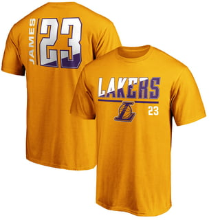 Men's Fanatics Branded LeBron James Gold Los Angeles Lakers Big & Tall Fast Break Player Jersey - Icon Edition
